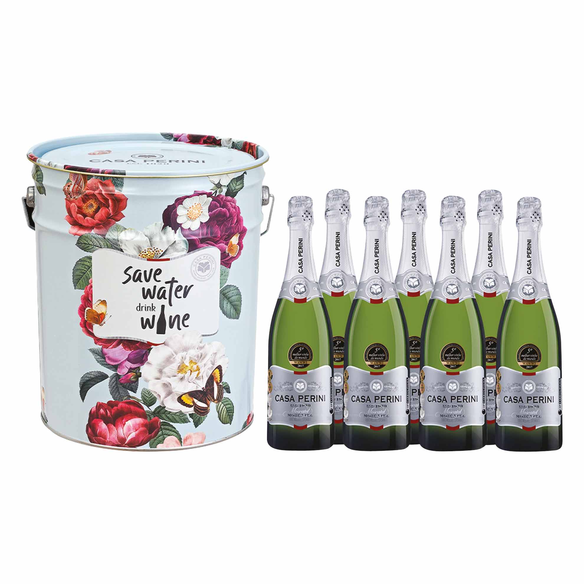 BALDE ESPUMANTE CASA PERINI MOSCATEL (7X750ml) 2024